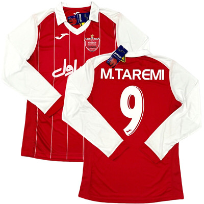 2017/18 Persepolis Home Jersey #9 Mehdi Taremi Joma Long Sleeve League NEW