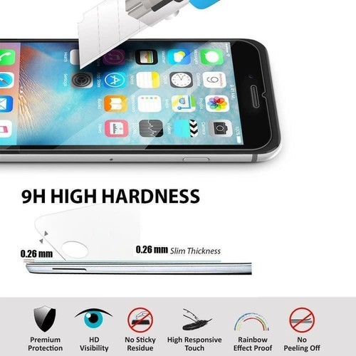 For Apple IPhone 8 Gorilla Tempered Glass Screen Guard Protector(2 Pack) - Bild 4 von 12