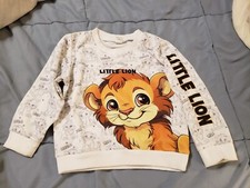 SHEIN Baby Graphic Sweatshirt Little Lion Size 2-3y