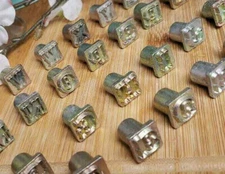 Leather Stamp 1/2" TANDY Craftool  ALPHABET SET Single Replacement LETTER