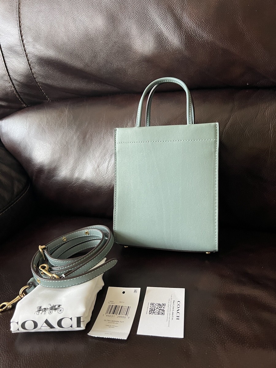 Coach mini cashin tote B4/Sage style C4828 leather | eBay Coach mini cashin tote B4/Sage style C4828 leather | eBay