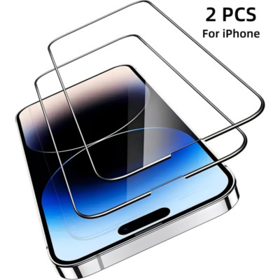 Panzerfolie Schutzglas iPhone  12 Pro, 2er Set