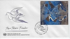 NATIONS UNIES - New York Yvert n° 641/644 FDC