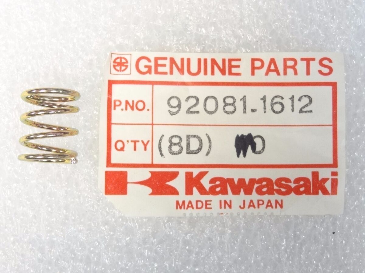 Kawasaki NOS NEW 92081-1612 Rear Step Spring BR EN EX KL ZG Kawasaki NOS NEW 92081-1612 Rear Step Spring BR EN EX KL ZG