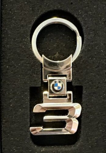 Authentic BMW M3 3 series Key Ring Keychain New In Box - 第 1/7 張圖片