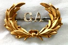 Georgia United Confederate Veterans Wreath Badge