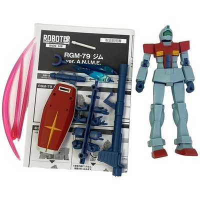 Gundam Robot Spirits RGM-79 Ver. A.N.I.M.E. Side MS Instructions Bandai No Box