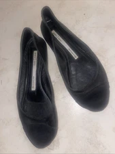 DUSICA Kotur SACKS Italy Sz 7 1/2 leather FLATS