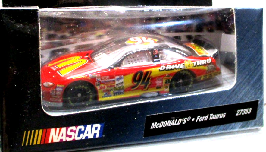 2000 Hot Wheels Racing Track Edition McDONALD'S Ford Taurus #94