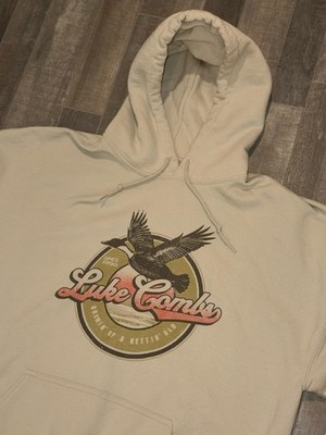LUKE COMBS XL 2024 Tour Hoodie Tan Unisex Tour Merch Sweatshirt 