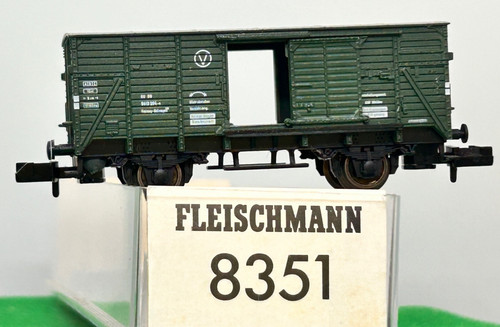Fleischmann N 8351 90t Kranzug -Beiwagen DB in OVP Neu | Zustand: Neu