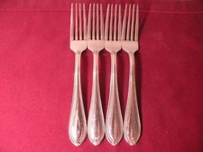 Set Of 4 Dinner Forks Reed & Barton WHITLEY 1...