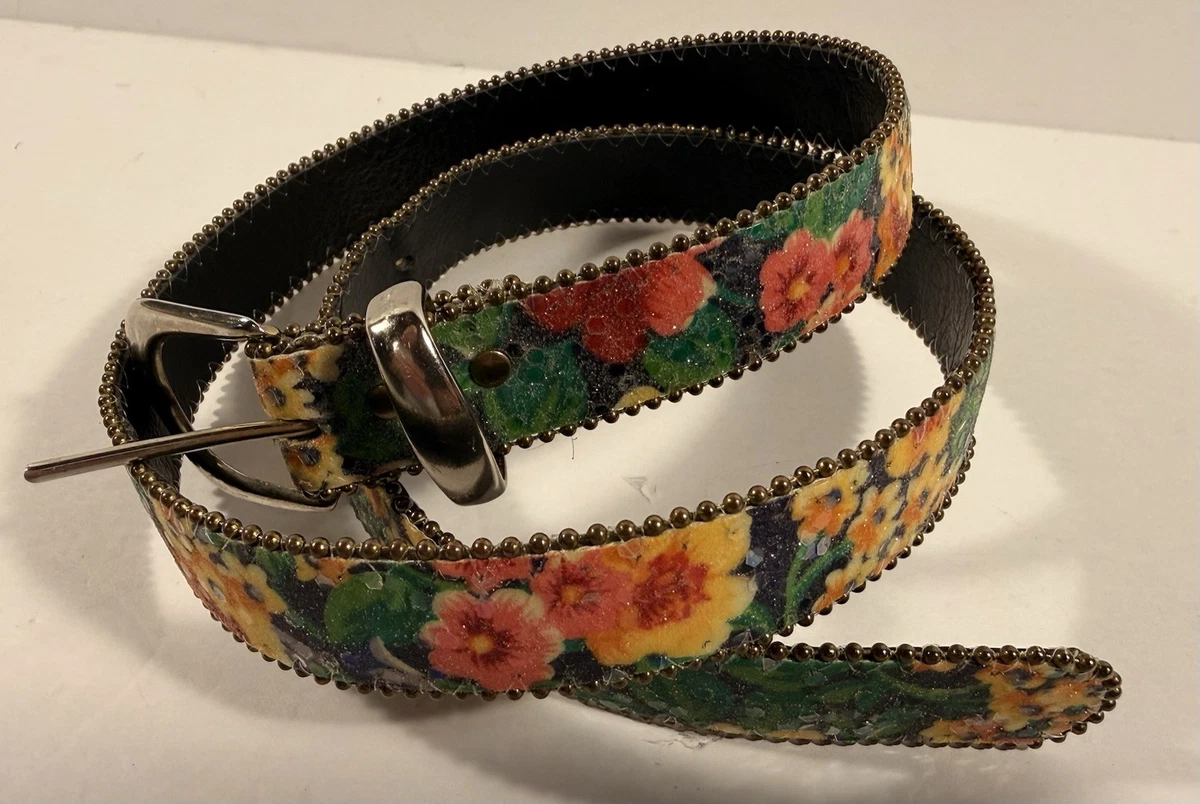 Flower Pink Belts for Women for sale | eBay display picture 2