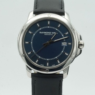 RAYMOND WEIL Tango Mens Quartz Bracelet Watch 39MM Stainless 5591 RW089