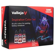 Vallejo VJP72182 Game Color Set - Inspiration Color - 48 Piece
