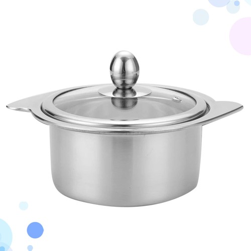 1Pc 14cm Stainless Steel Hot Pot Pot compatible for Induction Cooker - Picture 8 of 12