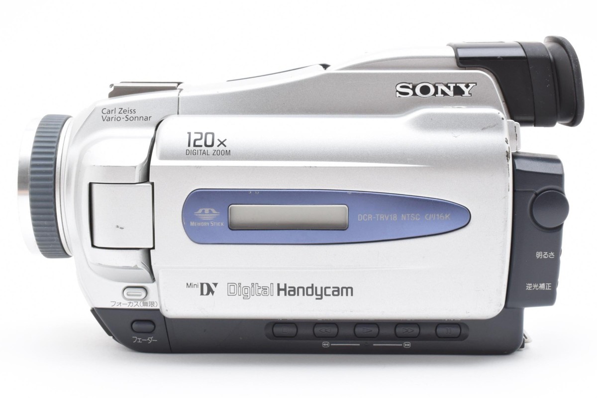 Japanese only】Sony DCR-TRV18 Mini DV Digital network