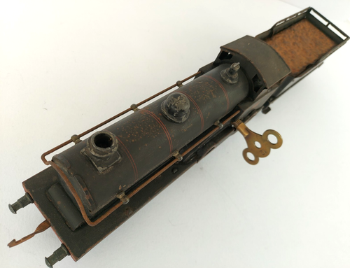 O Gauge BING for BASSETT LOWKE 4-4-0 Clockwork Locomotive & Tender 2663 c1912 - Picture 4 of 18