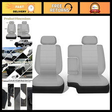 Custom Fit 6040 Front Bench Seat Cover For Toyota Tacoma 1995-2000 Heavy Duty