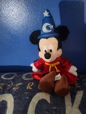 DISNEY PARKS 13" Fantasia MICKEY MOUSE Sorcerer's Apprentice Plush DOLL