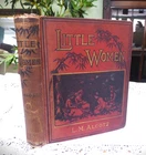 Antique Little Women Louisa M Alcott Illustrated Hardback W H Allen c.1890