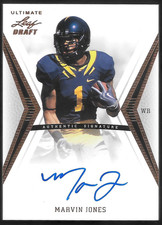 2012 Leaf Ultimate Draft Marvin Jones Auto #MJ1