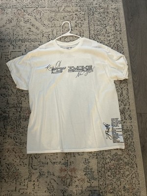 Pop Smoke Vlone XL White Tee