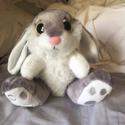 My Oli Gray Stuffed Bunny Rabbit Floppy Ears Plush Toy Stuffed Animal 