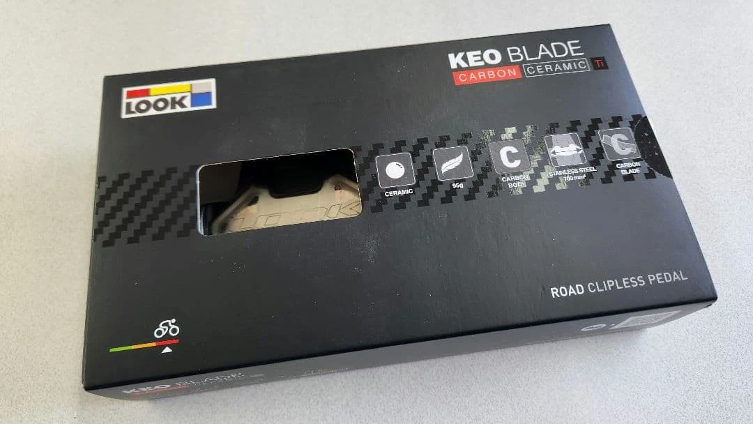 Pédales KEO Blade Carbon Ceramic 12 Look Noir