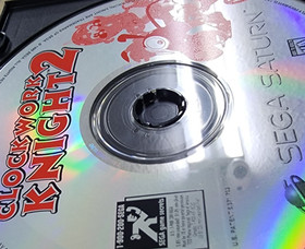 USED AUTHENTIC WORKING -) CLOCKWORK KNIGHT 2 (- GAME DISC ONLY - SEGA SATURN