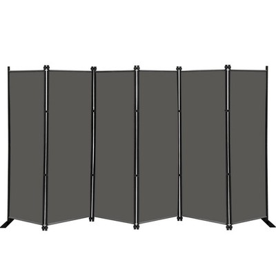 6 Panel Folding Privacy Screen, 10 ft. Extra Wide Partition Room Divider Portabl