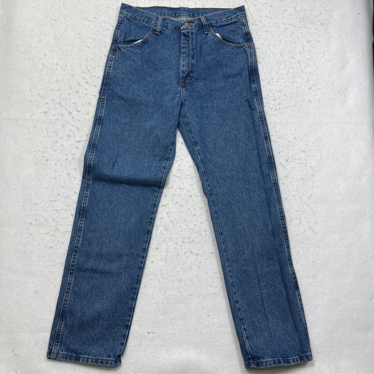 Vintage Rustler Straight Leg Jeans Men's Size 32x32 Blue Regular