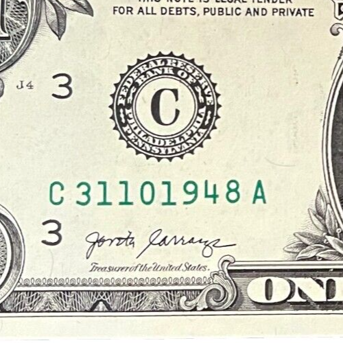$1 One Dollar Bill 31101948 birthday anniversary March 11 or October 31, 1948 - Picture 2 of 4