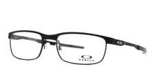 Oakley Eyeglasses Steel Plate Men's Rectangular Metal Powder Coal 54mm OX3222-01