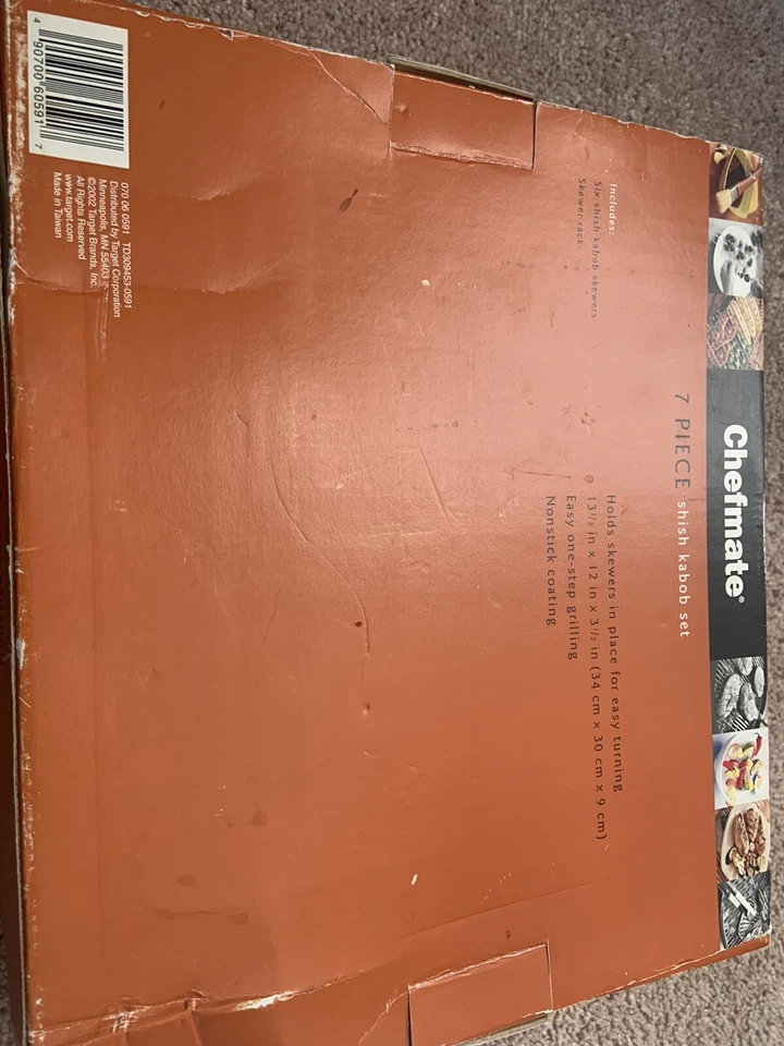 Chefmate 7 Piece Shish Kabob Set - Image 3 of 3