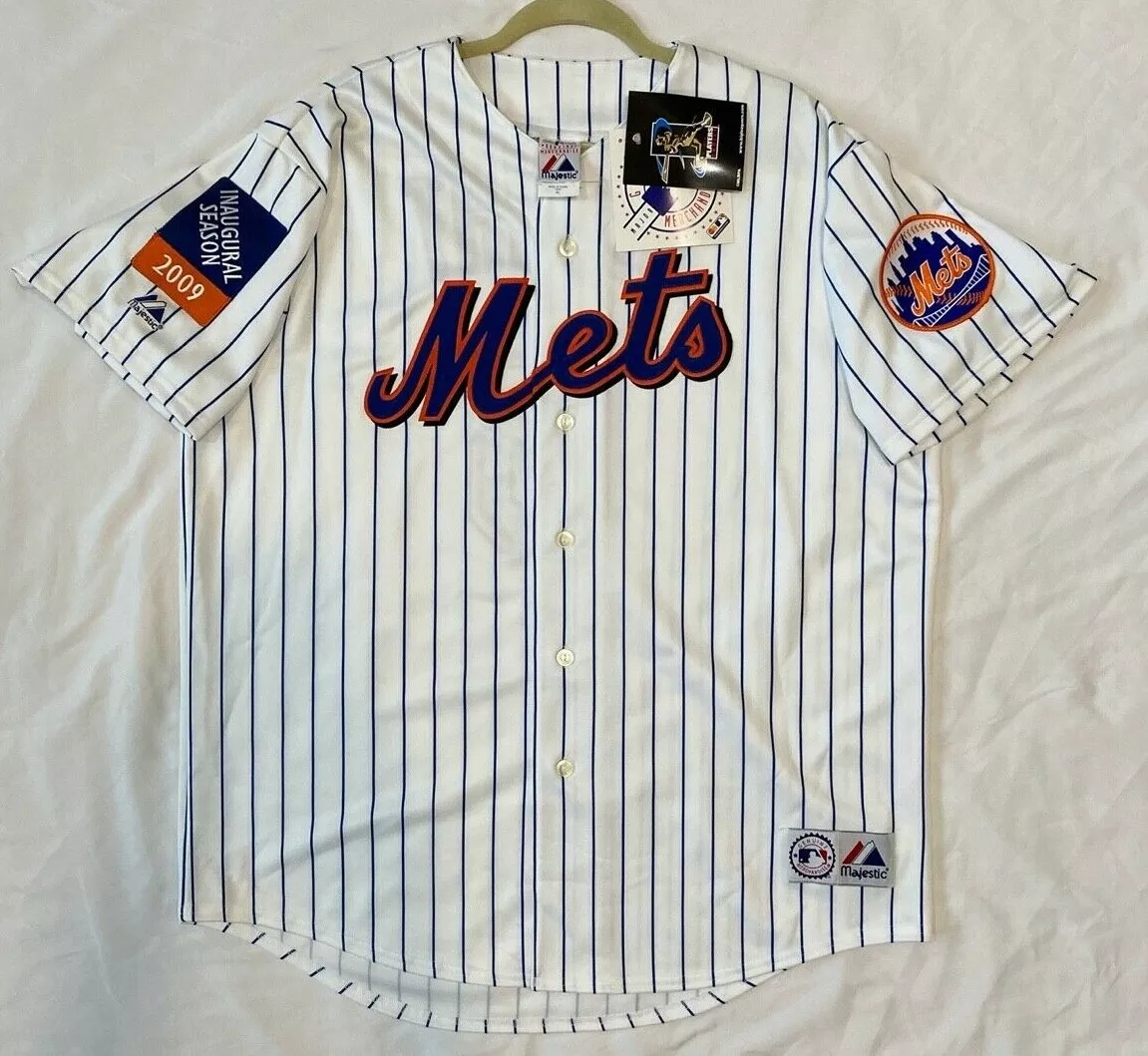 New York Mets Baseball Jersey Majestic Athletics Size 4XL