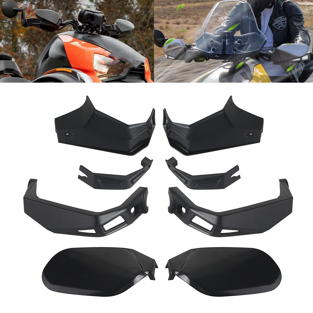 Hand Guards Handlebar Windscreen Wind Shield Kit Fit Can-Am Ryker
