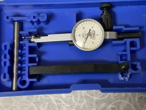 FOWLER No.52-555-005 Dial Indicator .0005" Made in ENGLAND