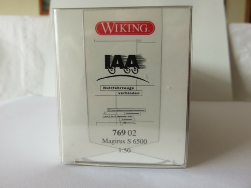 Wiking 1:50, camión plataforma, Magirus S 6500, IAA 1998, Wiking-Nr: 769 02 - Imagen 2 de 10