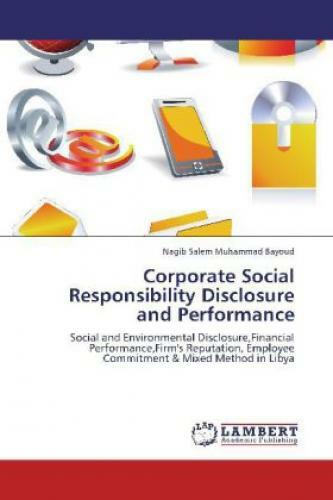Thumbnail - Corporate Social Responsibility Disclosure And Performance Social And
