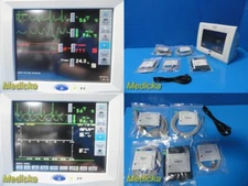 Spacelabs 91369 Ultraview SL Patient Monitor W/ 91496 Module & Leads ~ 28852