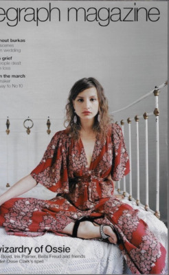IEVA IMSA Pattie Boyd OSSIE CLARKE Bella Freud Magazine 2003