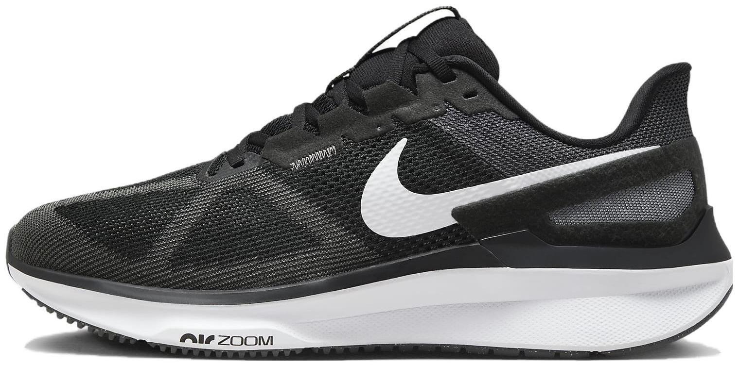 Size 8 - Nike Air Zoom Structure 25 Extra Wide Black Iron Grey for