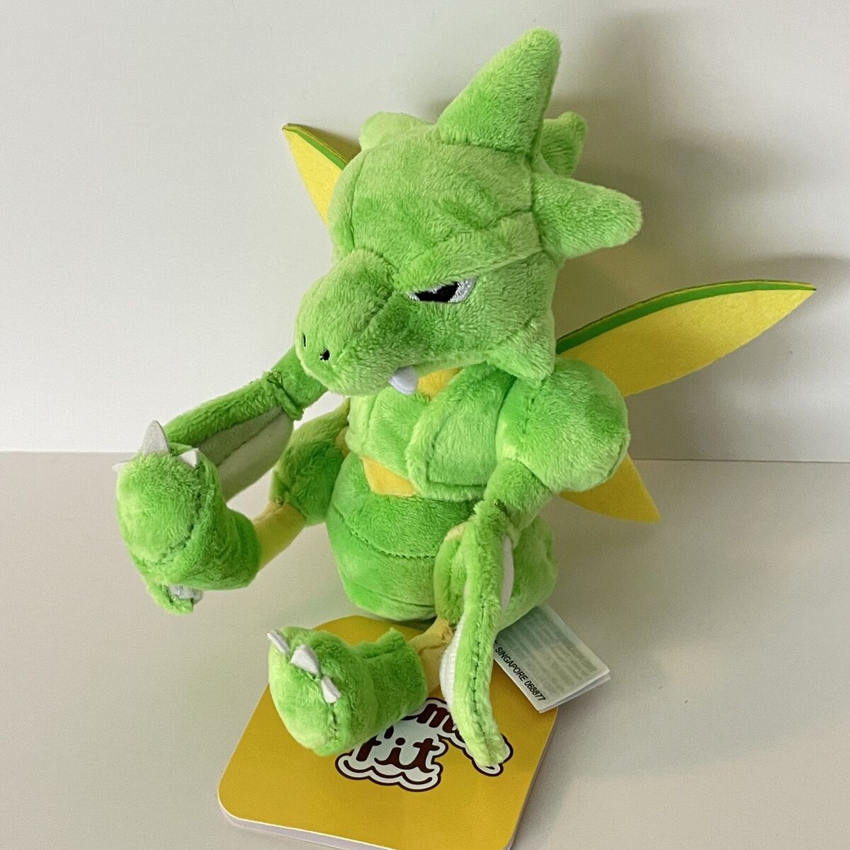 Pokemon Plush Scyther SITTING CUTIES Stuffed Toy Pokemon Center