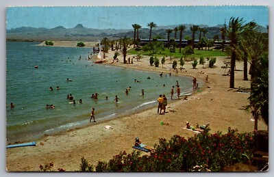Postcard Lake Havasu Beach @ Nautical Inn Lake Havasu City Arizona L-4M