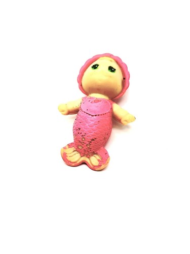 Vintage Kenner Sea Wees Mermaid, Baby Star Doll Rubber Pink - Picture 3 of 6