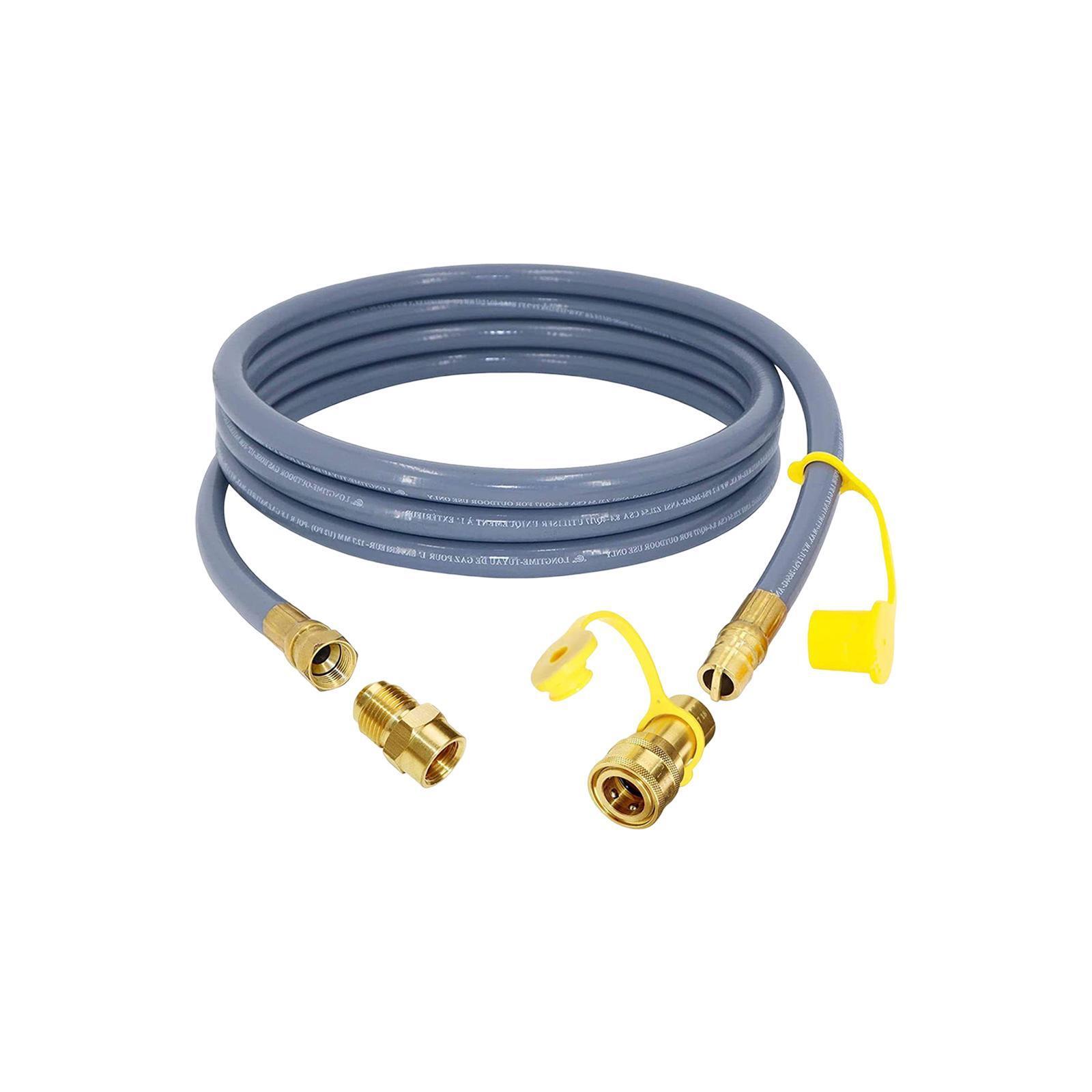 10 Feet Natural Gas BBQ Hose Gas Line for Pizza Oven Low Pressure Grill