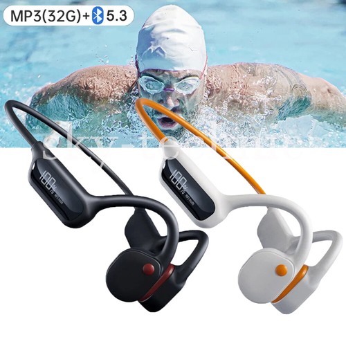 NEU Knochenschall Kopfhörer Bluetooth 5.3 Open-Ear Kabellos Sport Kopfhörer IPX8