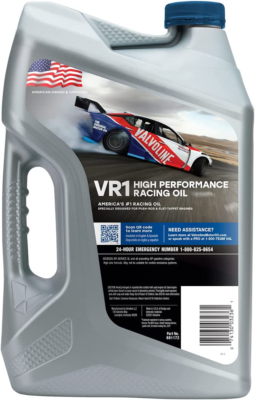 Valvoline VR1 Racing SAE 20W-50 High Performance High Zinc Motor