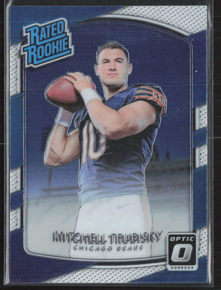 2017 Donruss Optic #178 Mitchell Trubisky Rated Rookie RC